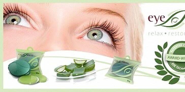 Osvěžte své oči s kryogelovými polštářky eyeSlices® Professional