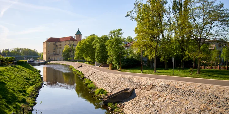 Pobyt v centru historických Poděbrad se snídaněmi a večeří