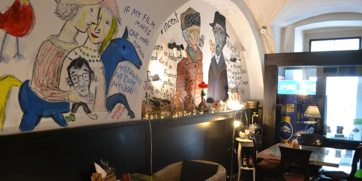 Otevřený voucher na cokoli v gruzínské restauraci Tbilisi u Malostranského nám.