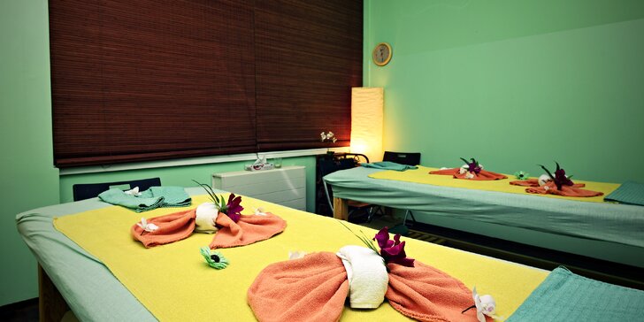 Luxusní letní relaxace: 100 minut masáže dle výběru v salonu Thai Sun
