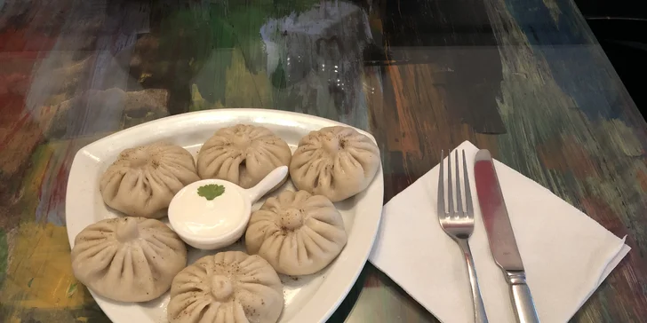 Otevřený voucher na cokoli v gruzínské restauraci Tbilisi u Malostranského nám.