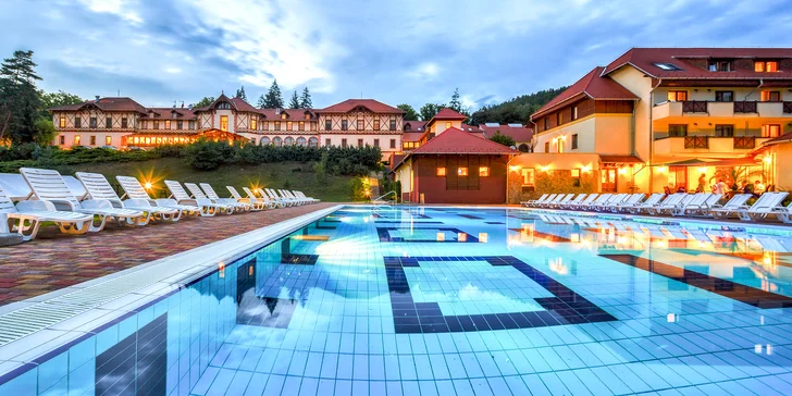 Pobyt v Maďarsku u národního parku: polopenze, neomezený wellness a sleva na masáže
