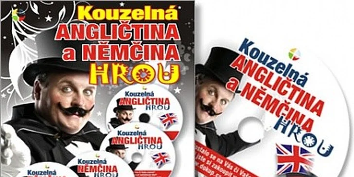 Poslechová AUDIO Angličtina + Němčina HROU