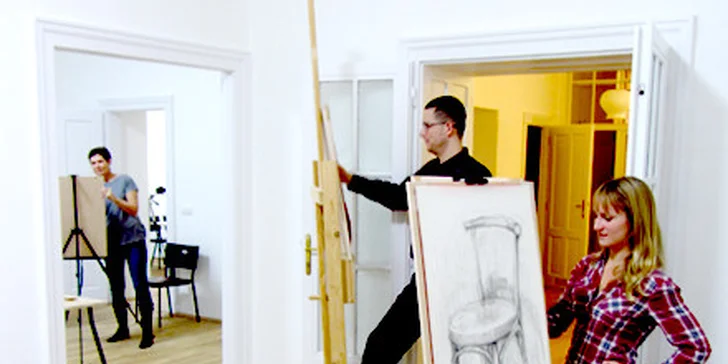 Večerní kresba pod vedením zkušených lektorů v Brně