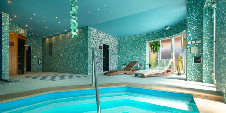 Pravý pôžitok z relaxu si zaručene vychutnáte vo wellness, do ktorého máte zabezpečený vstup denne na 3 hodiny.