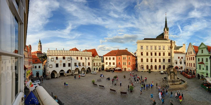 Objevte kouzlo Českého Krumlova: pobyt v nově zrekonstruovaném hotelu se snídaní