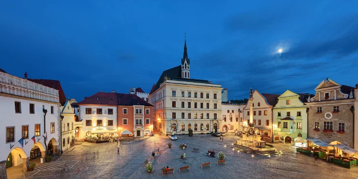 Objevte kouzlo Českého Krumlova: pobyt v nově zrekonstruovaném hotelu se snídaní