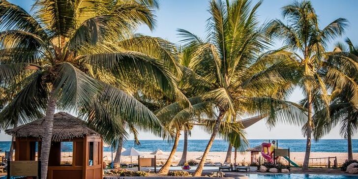 Luxusní pobyt v 5* resortu v Ománu: 5–11 nocí s all inclusive, bazén, fitness, přímo u pláže