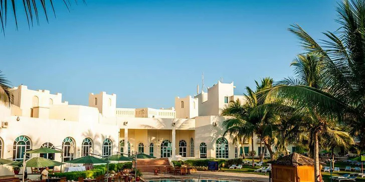 Luxusní pobyt v 5* resortu v Ománu: 5–11 nocí s all inclusive, bazén, fitness, přímo u pláže
