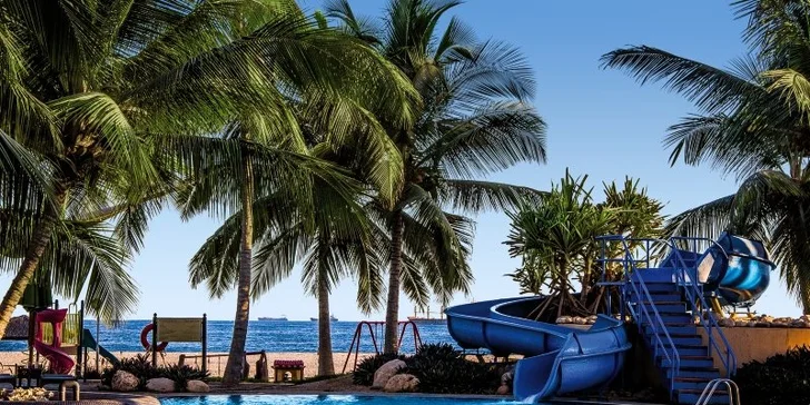 Luxusní pobyt v 5* resortu v Ománu: 5–11 nocí s all inclusive, bazén, fitness, přímo u pláže