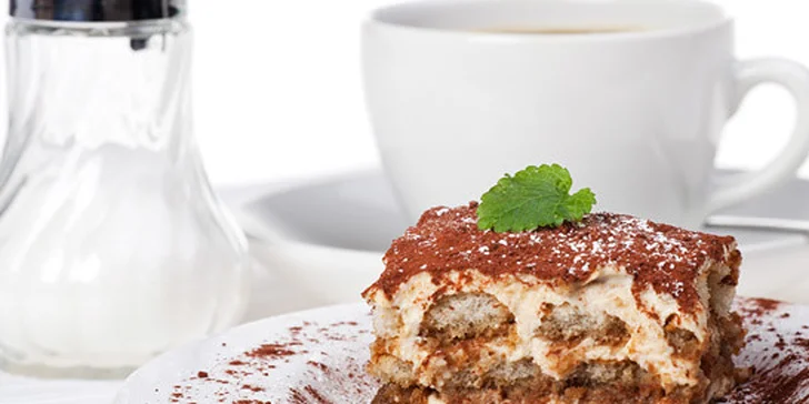 59 Kč za DVOJE palačinky, tiramisu či bio zákusky + DVĚ kávy s mlékem. Sladká chvilka s báječným domácím dezertem se slevou 54 %.