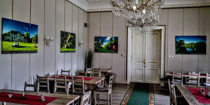 Pobyt na zámečku Myštěves: snídaně, odpočinek i celodenní golf