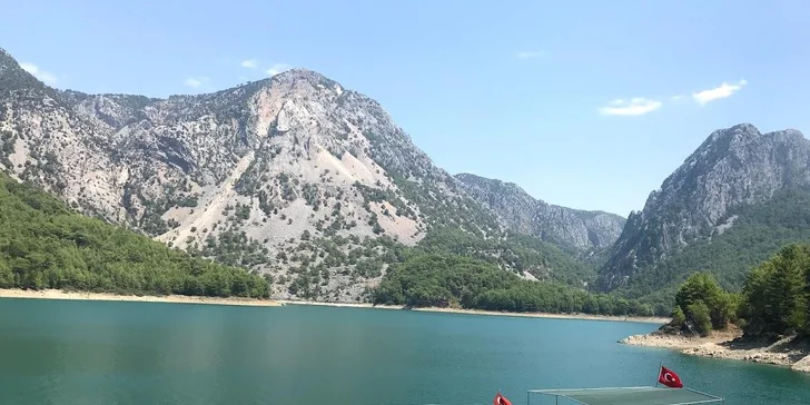 Výlety po Turecké riviéře: Pamukkale i delfíni, vyzvednutí ve vašem hotelu a český průvodce