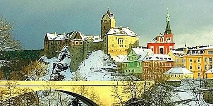 Pobyt pod hradem Loket u Karlových Varů pro 2 osoby na 3 dny
