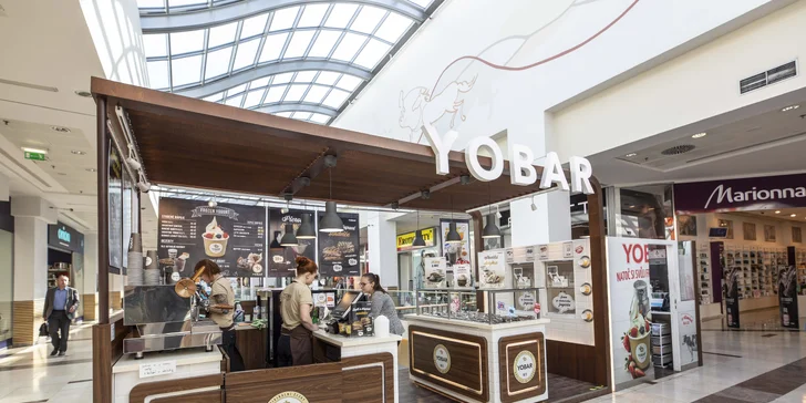 Osvěžení z Yobaru: ovocný koktejl s frozen yogurtem podle výběru pro 1 osobu