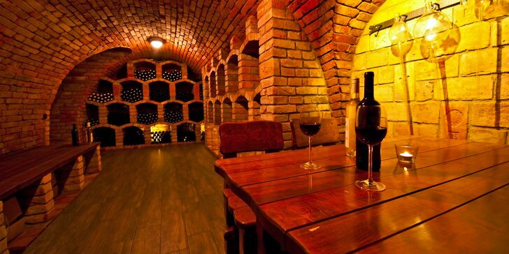 Vinařský pobyt na jižní Moravě: polopenze i řízená degustace vín