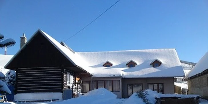 Lyžovačka a wellness na chatě pro partu v Nízkých Tatrách na 3 dny nebo víc