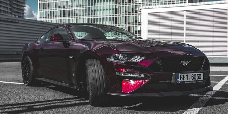 Za volantem Ford Mustang 5.0 GT 2019: projížďka i zapůjčení na víkend