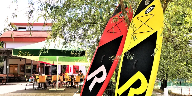 Půjčení paddleboardu na Brněnské přehradě: 1, 2 i 3 hodiny nebo celý den