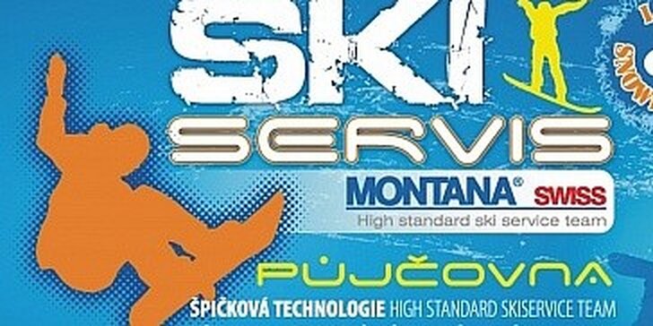 „Velký servis lyží“ od servisního střediska Montana swiss