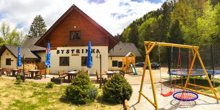 Rodinný penzion Bystrinka bude milým zázemím pro vaše výlety.
