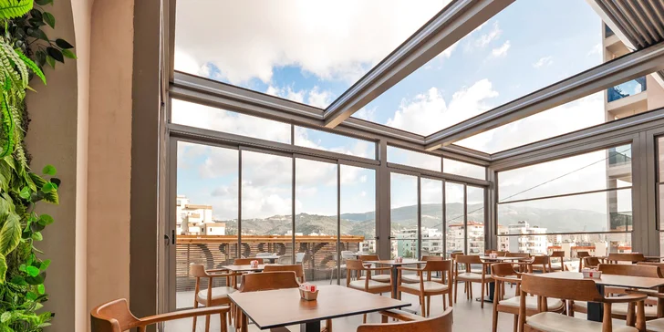 V restauraci vám naservírují snídani, která vás povzbudí na celé dopoledne.