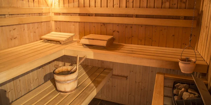 V balíčcích máte relax v sauně. Skvělá kombinace se sportem.