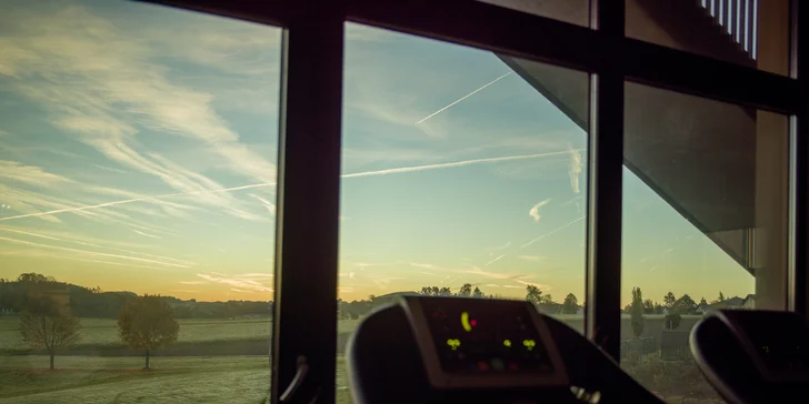 Kedykoľvek môžete zájsť aj do fitness.