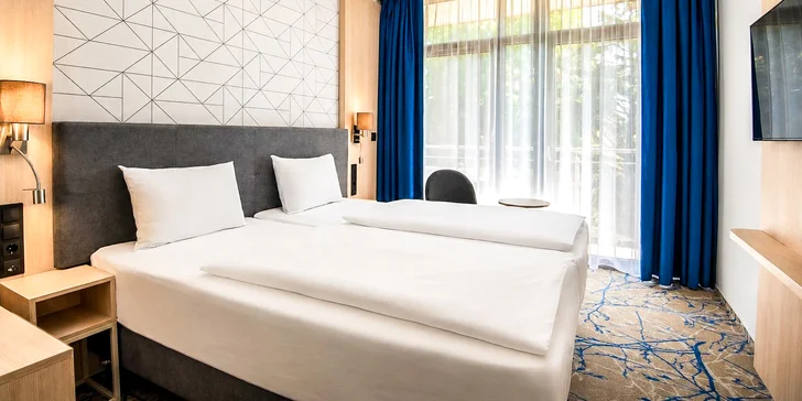 V kompletne zrekonštruovanom hoteli AquaMed Hotel**** v Harkány vám bude sveta žiť!