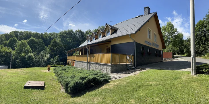 Z ubytování snadno podniknete rybářskou výpravu i cyklovýlet.