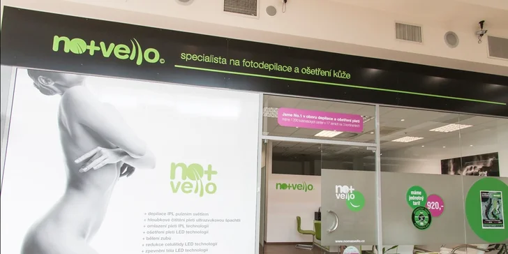 Kosmetické centrum NO+VELLO vzniklo v roce 2007 ve Španělsku a dnes má 1 000 poboček v 15 zemích na 3 kontinentech.