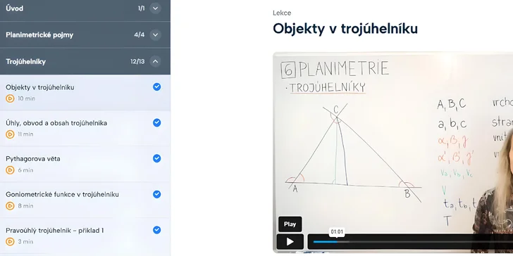 Online kurz je možné sledovat kdykoliv a odkudkoliv dle časových možností studenta, videa lze zrychlit/zpomalit i přehrávat opakovaně tak, jak bude každý potřebovat. 