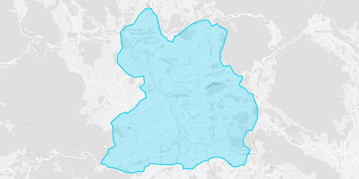 To nejlepší z libereckých podniků si můžete objednat s doručením od 10:30 do 22:00. 