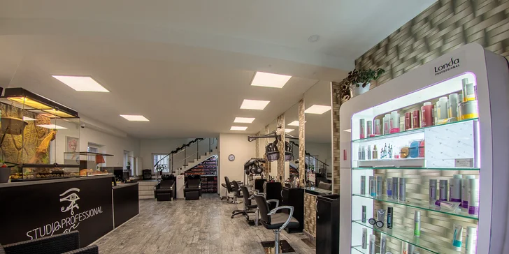 Ve všech balíčcích je i mytí vlasů a finální styling, v barber balíčku se těšte také na základní vlasovou regeneraci.