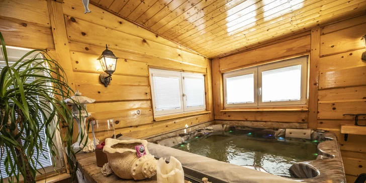 Na ranči je k dispozici také nový wellness, do kterého máte 15% slevu.