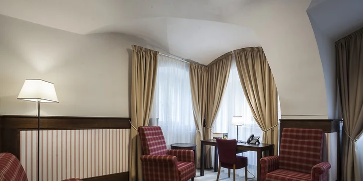 U hotelu zdarma zaparkujete.