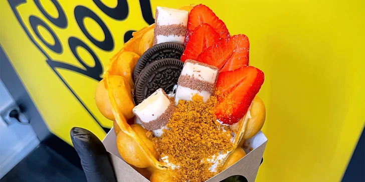 V nabídce je i varianta, díky které tuhle sladkou dobrotu zapijete Oreo, banánovým nebo jahodovým milkshakem. 
