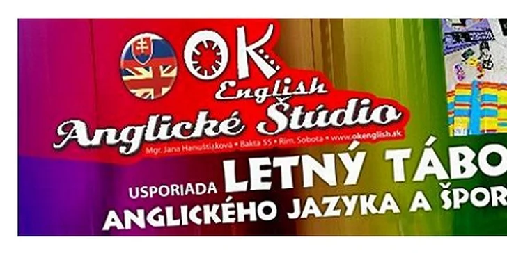 LETNÝ TÁBOR anglického jazyka a športu