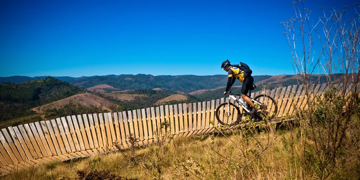 V nedaleké Stříbrné Hoře najdete obrovské množství enduro tratí.