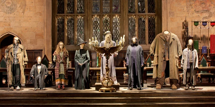 Během pobytu navštívíte studia Harryho Pottera. 