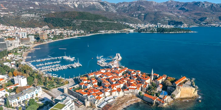 Apartmány v Budve: 5 minút pešo od centra a 10 minút od vychýrenej pláže