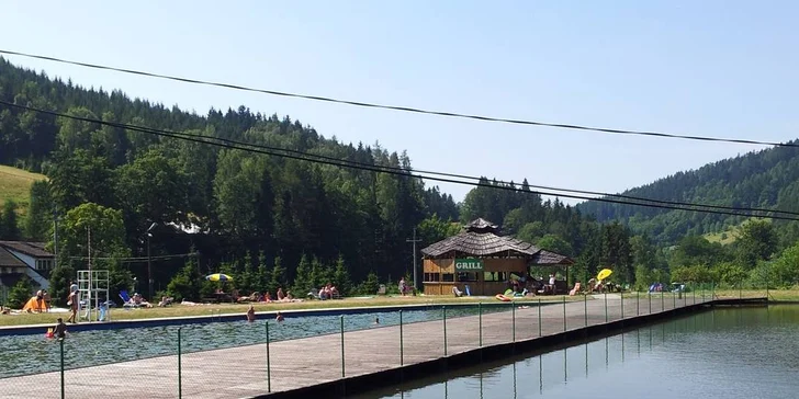 Za příplatek si můžete i zarybařit.