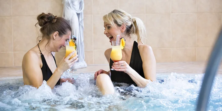 Do wellness máte neomezený vstup. 