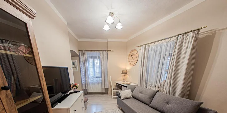 Apartmán č. 1 na prízemí s kuchyňou 