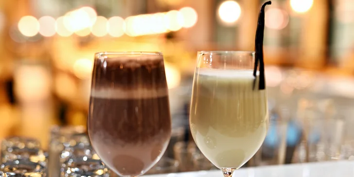 Na výběr máte vanilkový nebo čokoládový milkshake.