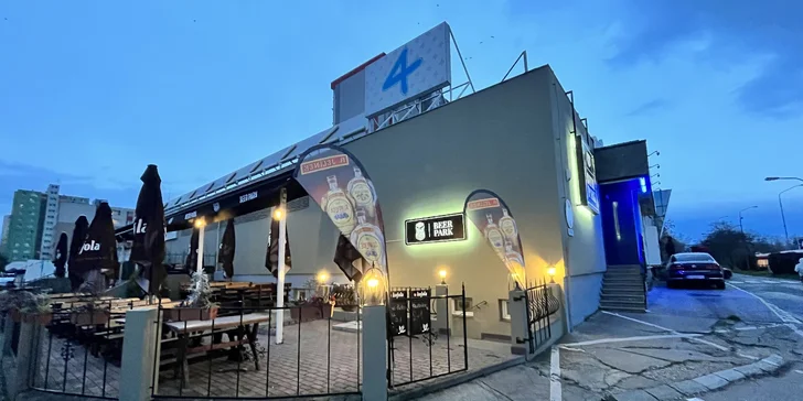 Beer Park sa nachádza v Petržalke neďaleko Ekonomickej univerzity