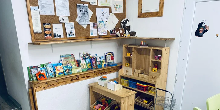 Pokud chtějí děti přijít s kamarády ze školky, pořiďte jeden voucher pro každého.