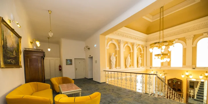 V hotelu na vás dýchne kouzlo přelomu století. 