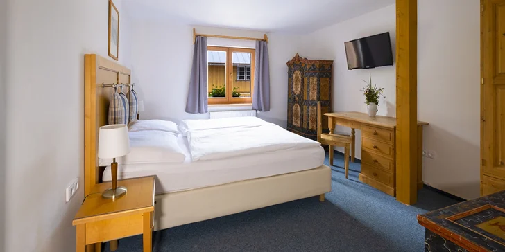 Hotel Hvězda je příjemný hotel v horském stylu. 