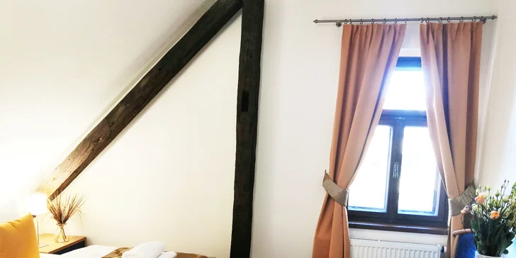 Mezonet apartmán nabízí extra prostor pro odpočinek.